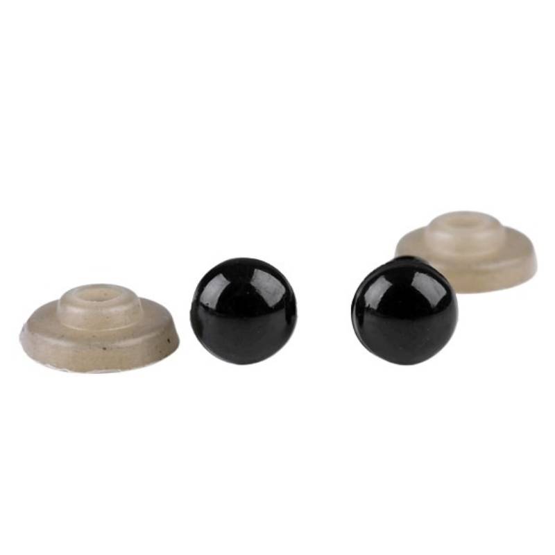 Bezpečnostní oči ⌀10 mm černá - 1 pár