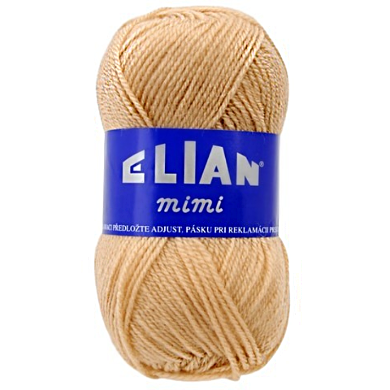 Pletací příze Elian Mimi 1019 - hnědá