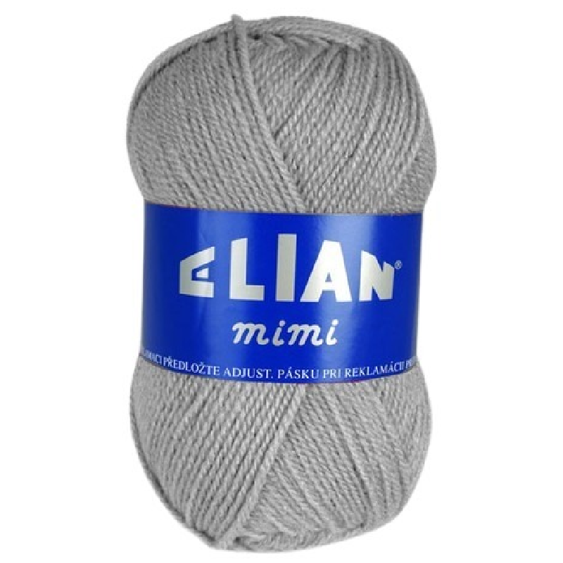 Pletací příze Elian Mimi 5296 - šedá