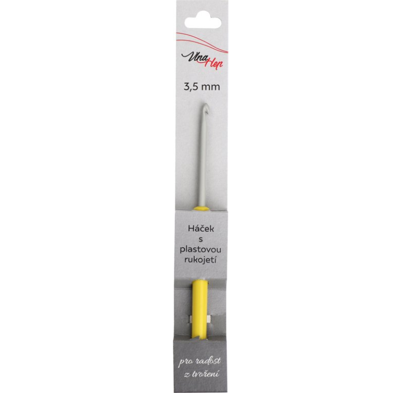Háček s plastovou rukojetí, 3,5 mm