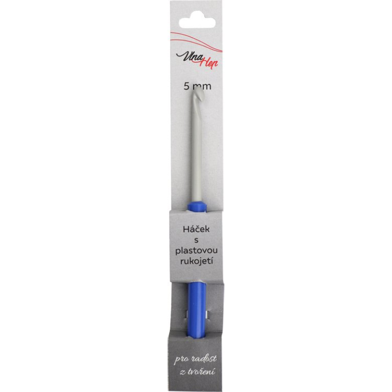 Háček s plastovou rukojetí, 5 mm