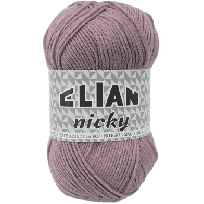 Pletací příze Elian Nicky 2478 - růžová