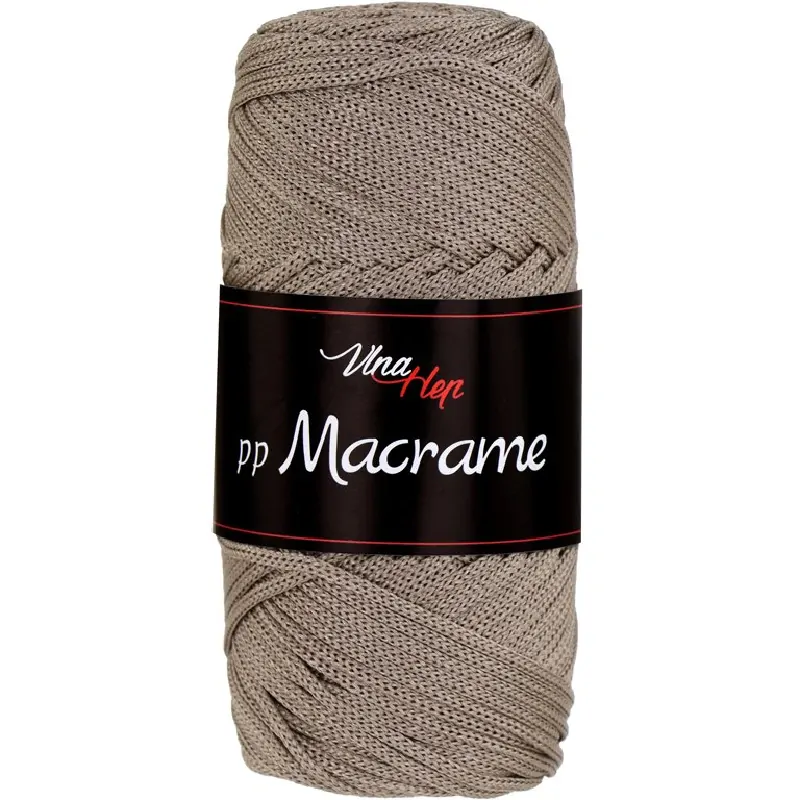 pp Macrame 4224 - Šedohnědá