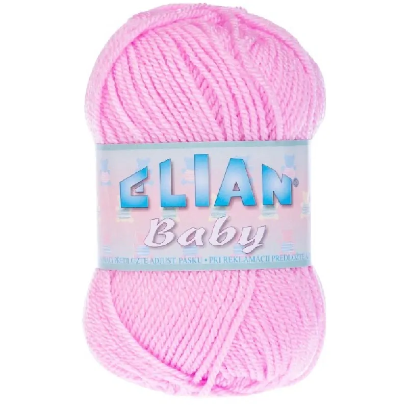 Pletací příze Elian Baby 6936 - růžová