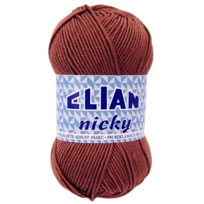 Pletací příze Elian Nicky 6683 - růžová