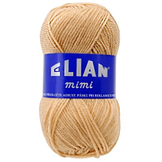 Pletací příze Elian Mimi 1019 - hnědá