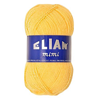 Pletací příze Elian Mimi 2183 - žlutá