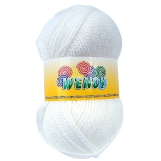 Pletací příze Wendy 208 - Bílá