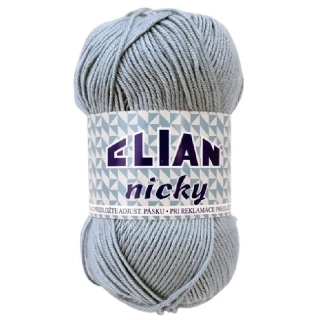 Pletací příze Elian Nicky 231 - modrošedá