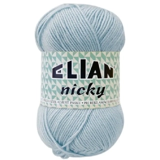 Pletací příze Elian Nicky 2586 - modrá