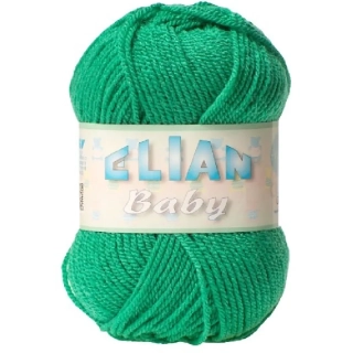 Pletací příze Elian Baby 1594 - zelená