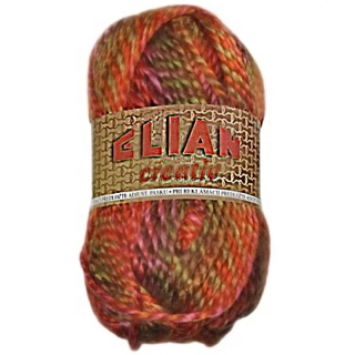 Pletací příze Elian Creativ 85839 - oranžová