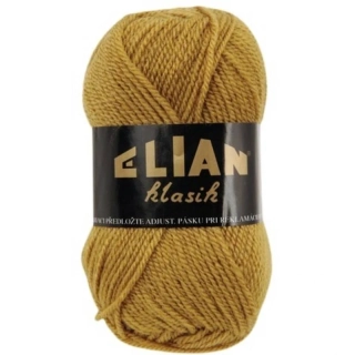Pletací příze Elian Klasik 3387 - hnědá antipilling