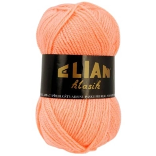 Pletací příze Elian Klasik 1292 - losos antipilling