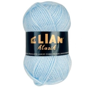 Pletací příze Elian Klasik 3435 - modrá