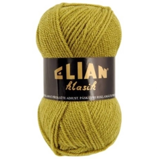 Pletací příze Elian Klasik 4156 - zelená