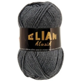 Pletací příze Elian Klasik 131 - šedá