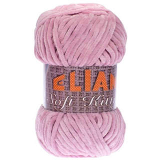 Pletací příze Elian Soft Kitty 97435 - růžová
