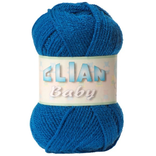 Pletací příze Elian Baby 10346 - modrá